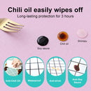 140x220cm Solid Color PVC Waterproof Oil-Proof And Scald-Proof Disposable Tablecloth(Orange)