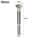 18mm Woodworking Drill Bit Hole Opener Round Lengthened Wooden Door Drill