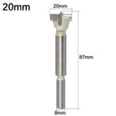 20mm Woodworking Drill Bit Hole Opener Round Lengthened Wooden Door Drill