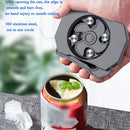 2 PCS Can Opener Beer Beverage Can Opener Quick Bottle Opener( Black)