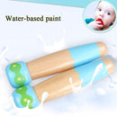 Wooden Children Skipping Rope Kindergarten Pupils Beginners Adjustable Skipping Rope, Length: 2.7m(Blue)