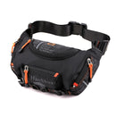HaoShuai 5130 Multi-Function Outdoor Waist Bag Sports Men Shoulder Slope Bag Waterproof Chest Bag(Black)