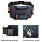 HaoShuai 5130 Multi-Function Outdoor Waist Bag Sports Men Shoulder Slope Bag Waterproof Chest Bag(Navy Blue)