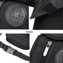 HaoShuai 325 Multi-Function Nylon Leg Bag Mountaineering Outdoor Travel Sports Convenient Waist Bag(Brown)