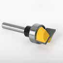 1/4x3/4x11.9mm Copy Type Clear Bottom Woodworking Milling Cutter Trimming Machine Slotting Cutter