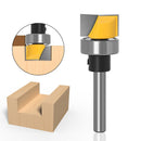 1/4x3/4x11.9mm Copy Type Clear Bottom Woodworking Milling Cutter Trimming Machine Slotting Cutter