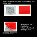Night-Ray Square Waterproof Motorcycle Clock Thermometer Nightlight Electronic Watch