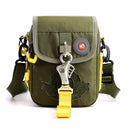 HaoShuai 345 Crossbody Small Bag Casual Men Shoulder Bag Outdoor Sports Waist Bag(Army Green)
