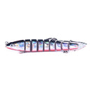 HENGJIA Multi-Segment Fish Bait Fake Fish Bait Luya Loach Bait(10 10cm 10g)