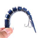 HENGJIA Multi-Segment Fish Bait Fake Fish Bait Luya Loach Bait(7 10cm 10g)