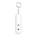 AF-2001 130dB Personal Alarm Waterproof Keychain Double Speaker High Scorpion Anti-Wolf Alarm(White)