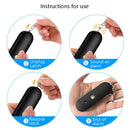 AF-2001 130dB Personal Alarm Waterproof Keychain Double Speaker High Scorpion Anti-Wolf Alarm(Blue)