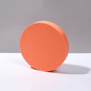 8 PCS Geometric Cube Photo Props Decorative Ornaments Photography Platform, Colour: Small Orange Cylinder