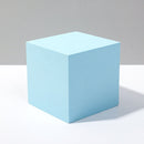 8 PCS Geometric Cube Photo Props Decorative Ornaments Photography Platform, Colour: Large Light Blue Square
