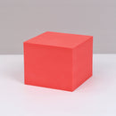8 PCS Geometric Cube Photo Props Decorative Ornaments Photography Platform, Colour: Large Red Rectangular