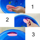 5 PCS Four-leaf Clover Silicone Cosmetic Brush Cleaning Pad With Suction Cup Random Colour Delivery