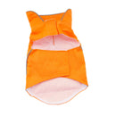 Double-Layer Thin Pet Jacket Small Dog And Cat Reflective Raincoat, Size: S(Orange)