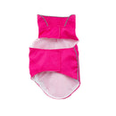 Double-Layer Thin Pet Jacket Small Dog And Cat Reflective Raincoat, Size: S(Pink)
