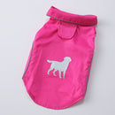Double-Layer Thin Pet Jacket Small Dog And Cat Reflective Raincoat, Size: S(Pink)