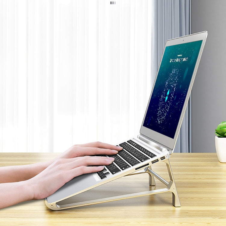 Xiaotian P5 Aluminum Alloy Desktop Bracket Multi-Function Cooling Notebook Bracket(Deep-sky Gray)