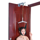 Door-Hanging Cervical Spine Traction Sling Household Cervical Spine Stretcher(Green)