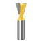 1/2 Handle Dovetail Cutter Wood Engraving Small Milling Cutter, Specification: 1/2x3/4mm