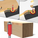 3 PCS Woodworking Engraving Milling Cutter Trimming Machine Alloy Cutter Head, Model: 1/4x1/4mm