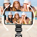 Bluetooth Black XT02 360-Degree Rotating Multi-Function Retractable Mobile Phone Selfie Stick To Shoot Live TV Drama Tripod