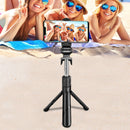 2 PCS No Bluetooth White XT02 360-Degree Rotating Multi-Function Retractable Mobile Phone Selfie Stick To Shoot Live TV Drama Tripod