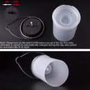 Outdoor Waterproof Solar Light Bucket Shape LED Courtyard Garden Hanging Lamp Night Light(Colorful Light)