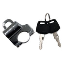 Motorcycle Accessories Universal Helmet Lock Motorcycle Bike Helmet Anti-Theft Lock(Electric Plating)