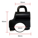 Motorcycle Accessories Universal Helmet Lock Motorcycle Bike Helmet Anti-Theft Lock(Electric Plating)