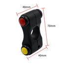 Motorcycle Electric Car Modified Accessories Three Button Multi-Function Start Speaker Far Near Light Switches