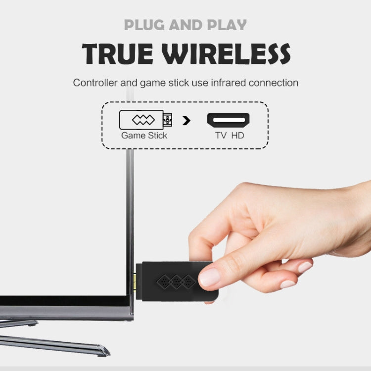 Mini Wireless Doubles HD TV Game Machine, Product color: Y2 FIT Somatosensory Version (830 Games)