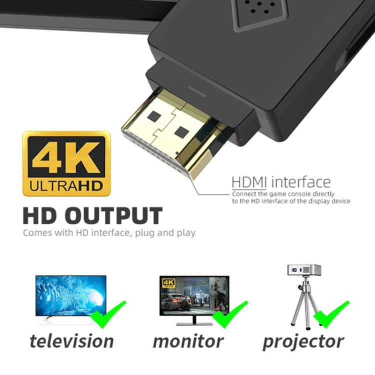 Mini Wireless Doubles HD TV Game Machine, Product color: Y2 FIT Somatosensory Version (830 Games)