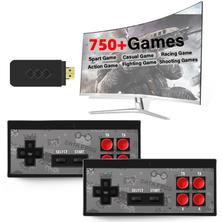 Mini Wireless Doubles HD TV Game Machine, Product color: Y2 FIT Somatosensory Version (830 Games)