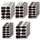 50 Sets Erasable Waterproof Removable Bottle Can PVC Blackboard Sticker 12PCS/Set 200x185mm
