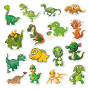 5 Sets Children Dinosaur Sticker Suitcase Skateboard Computer Graffiti Sticker(Dinosaur)