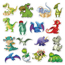 5 Sets Children Dinosaur Sticker Suitcase Skateboard Computer Graffiti Sticker(Dinosaur)