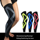 A Pair HX022 Sports Knee Pads Compression Elastic Protective Thigh And Calve Cover Outdoor Basketball Football Riding Protective Gear, Specification: XL (Black / Gray)