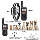 PaiPaitek PD529 Remote Control Dog Training Device Voice Control Anti-Barking Device Dog Training Device(Orange)