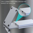 Y13 15W Magnetic Wireless Mobile Phone Holder Charger for iPhone(Silver)