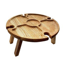 Outdoor Wooden Folding Picnic Table, Size: 16 x 30cm