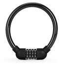 4 PCS Bicycle Portable Four Password Ring Locks Outdoor Anti-Theft Lock(Black)