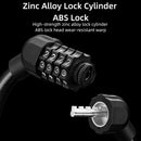 4 PCS Bicycle Portable Four Password Ring Locks Outdoor Anti-Theft Lock(Green)