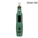 Mini Electrical Engraving Pen Cutting And Polishing Electrical Grinder Tool Set, US Plug(Green)