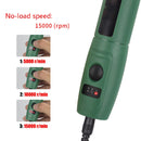Mini Electrical Engraving Pen Cutting And Polishing Electrical Grinder Tool Set, US Plug(Green)