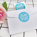 2 Sets Love Thank You Gilding Stamping Sticker(Neon)