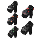 BSDDP A010B Summer Half Finger Cycling Gloves Anti-Slip Breathable Outdoor Sports Hand Equipment, Size: XL(Orange)