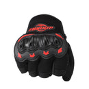BSDDP A010B Summer Half Finger Cycling Gloves Anti-Slip Breathable Outdoor Sports Hand Equipment, Size: XL(Orange)